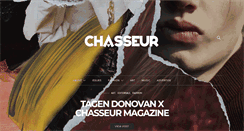 Desktop Screenshot of chasseurmagazine.com